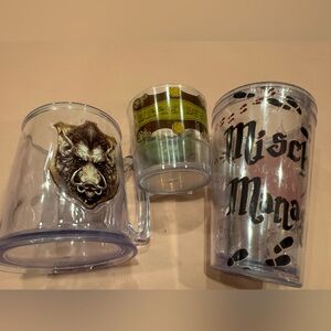 Harry Potter souvenir cups